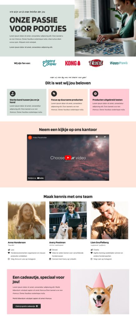 Over ons pagina maken? 5 voorbeelden ter inspiratie!
